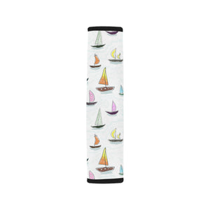 Cute Sailboat Pattern Car Seat Belt Cover