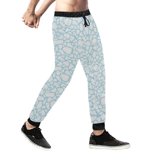 Polar Bear Ice Pattern Unisex Casual Sweatpants