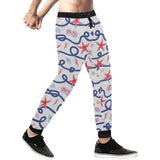 Starfish Shell Rope Pattern Unisex Casual Sweatpants