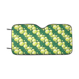 Tennis Pattern Print Design 04 Car Sun Shade