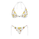 Cute Bee Pattern Sexy Bikinis Two-Pieces Swimsuits