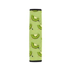 Kiwi Pattern Background Car Seat Belt Cover