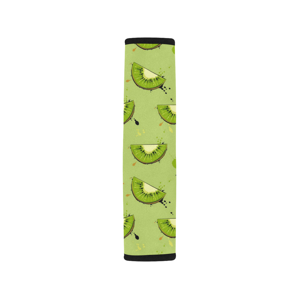 Kiwi Pattern Background Car Seat Belt Cover