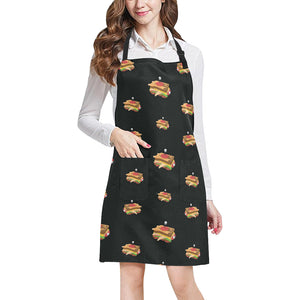 Sandwich Pattern Print Design 03 Adjustable Apron