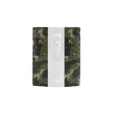 Green Camo Camouflage Honeycomb Pattern Classical White Mug (FulFilled In US)