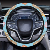 Sleep Sloth Pattern Car Steering Wheel Cover
