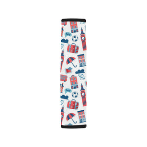 British Pattern Print Design 05 Car Seat Belt Cover