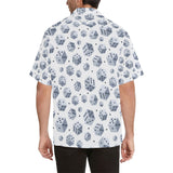 Dice Pattern Print Design 03 Men's All Over Print Hawaiian Shirt (Model T58)