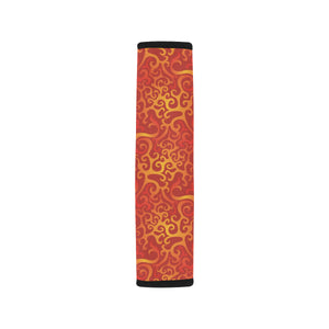 Flame Fire Pattern Car Seat Belt Cover