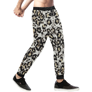 Leopard Skin Pattern Unisex Casual Sweatpants