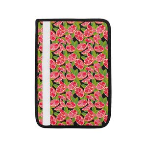 Grapefruit Leaves Pattern Car Seat Belt Cover