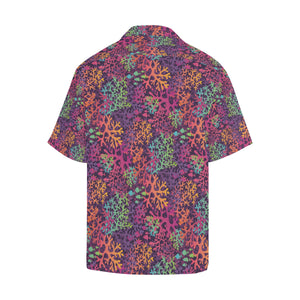 Coral Reef Pattern Print Design 03 Men's All Over Print Hawaiian Shirt (Model T58)