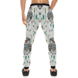 Owl Arrow Pattern Unisex Casual Sweatpants