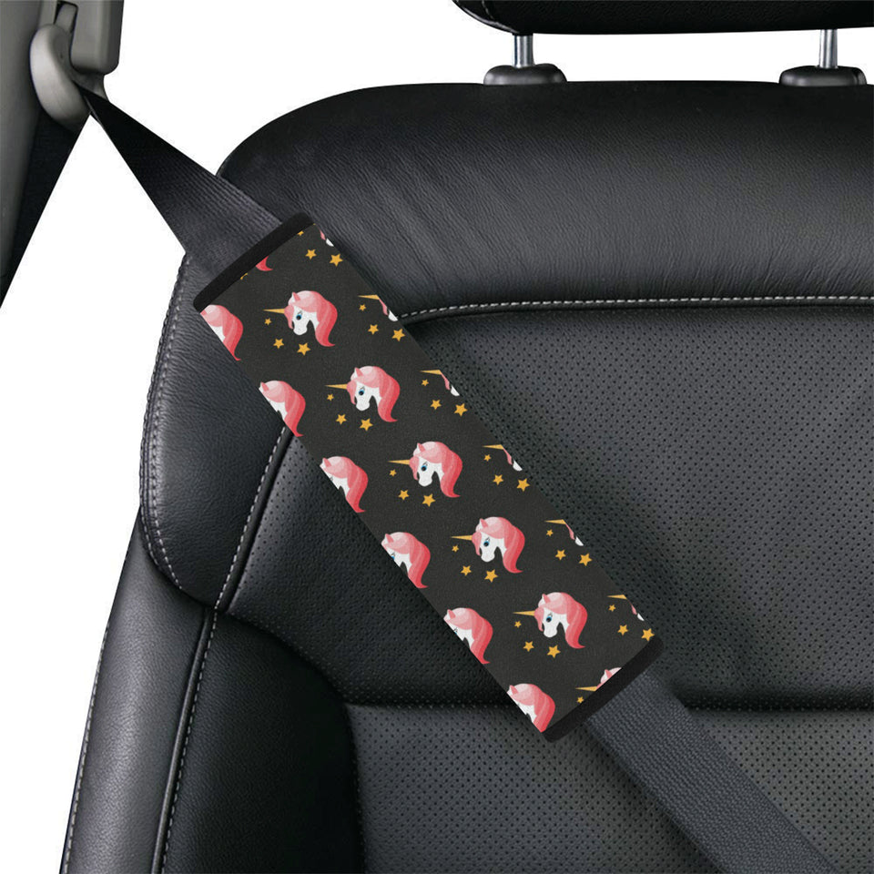 Unicorn Star Pattern Car Seat Belt Cover