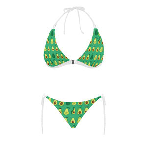 Cute Avocado Pattern Sexy Bikinis Two-Pieces Swimsuits