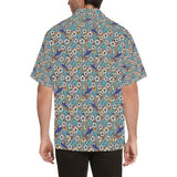 Hummingbird Pattern Print Design 02 Men's All Over Print Hawaiian Shirt (Model T58)