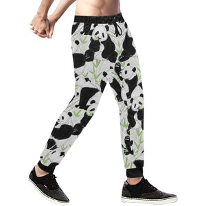 Panda Pattern Unisex Casual Sweatpants