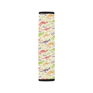 Colorful Kangaroo Pattern Car Seat Belt Cover