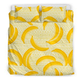 Banana Pattern Tribel Background Bedding Set