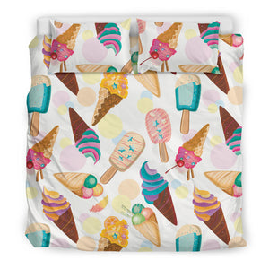 Colorful Ice Cream Pattern Bedding Set