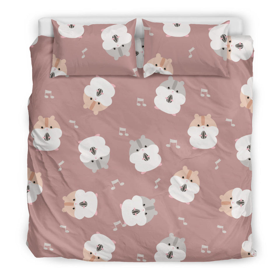 Fat Hamster Pattern Bedding Set