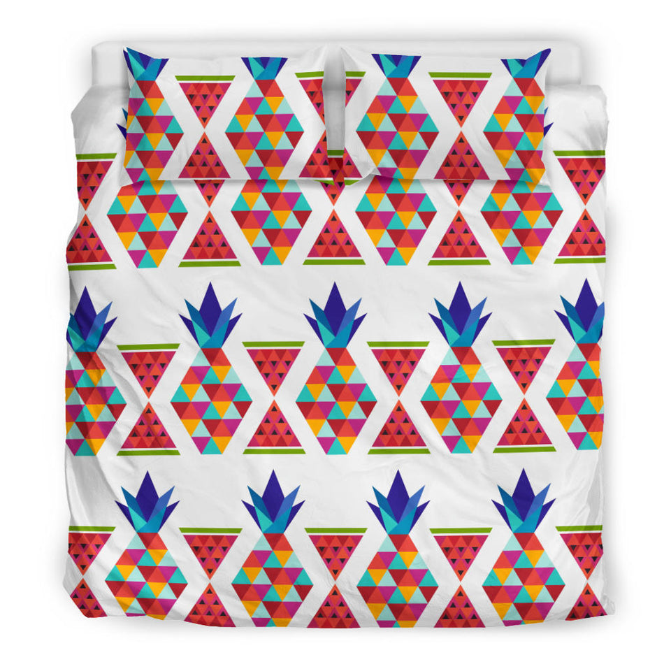 Geometric Pineapple Pattern Bedding Set