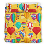 Hot Air Balloon Pattern Bedding Set