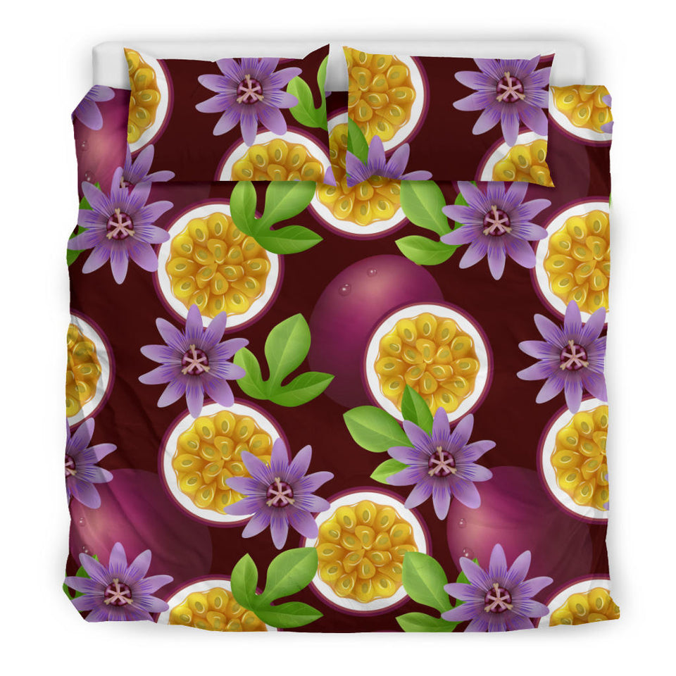 Passion Fruit Sliced Pattern Bedding Set