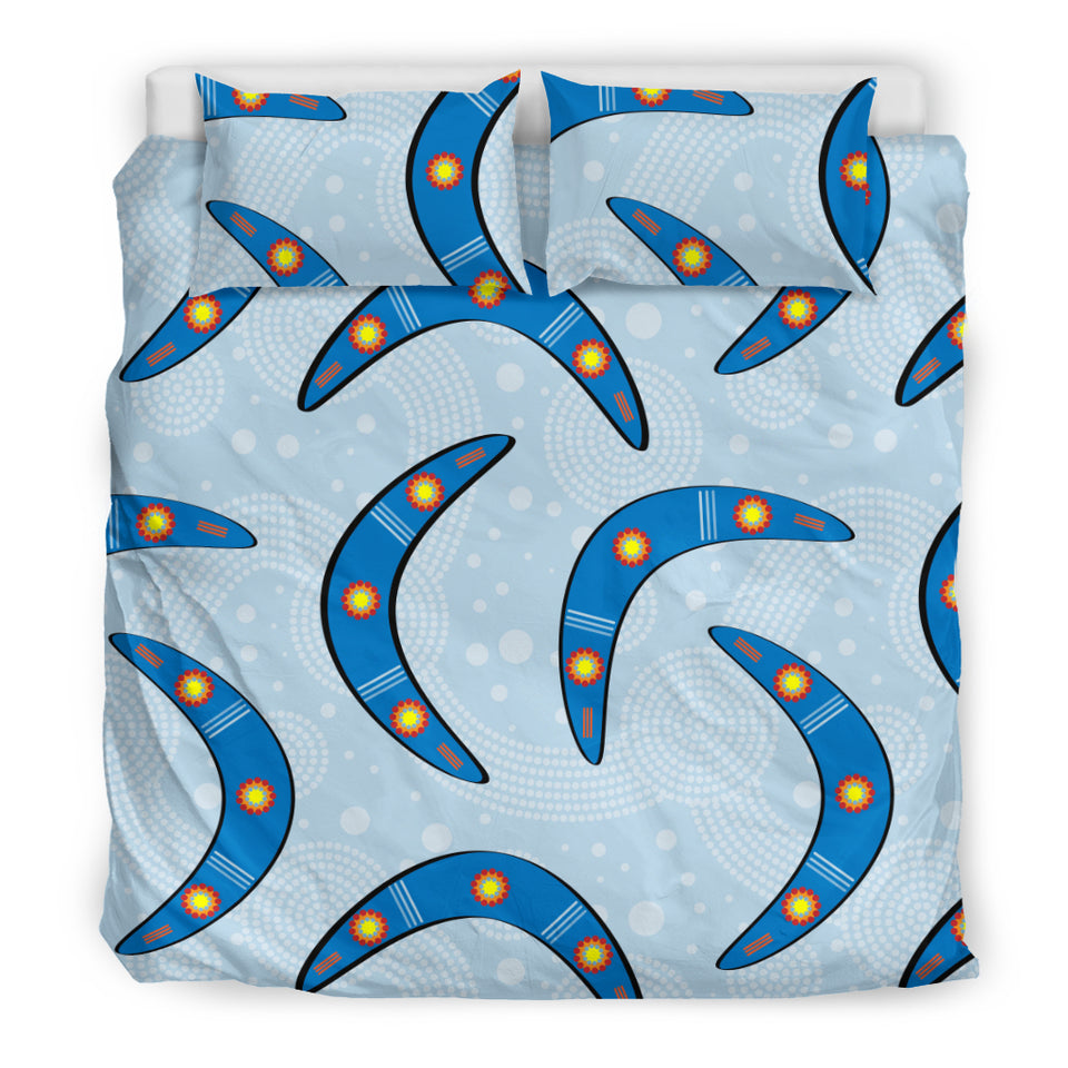 Boomerang Aboriginal Pattern Bedding Set