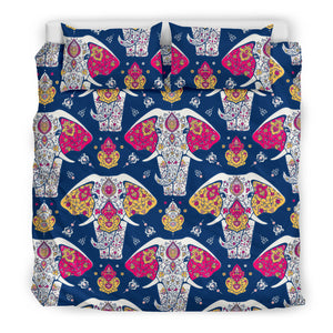 Elephant Pattern Bedding Set