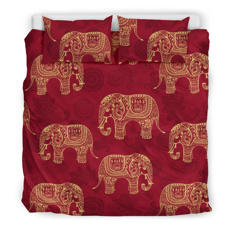 Elephant Tribal Pattern Bedding Set