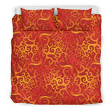 Flame Fire Pattern Bedding Set