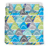 Shark Head Pattern Bedding Set