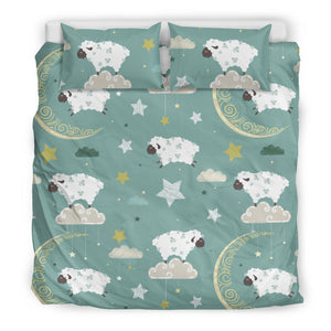 Sheep Sweet Dream Pattern Bedding Set