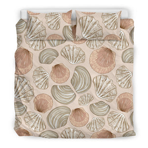 Shell Pattern Background Bedding Set