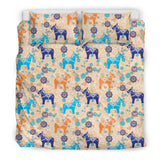 Cute Horse Pattern Bedding Set