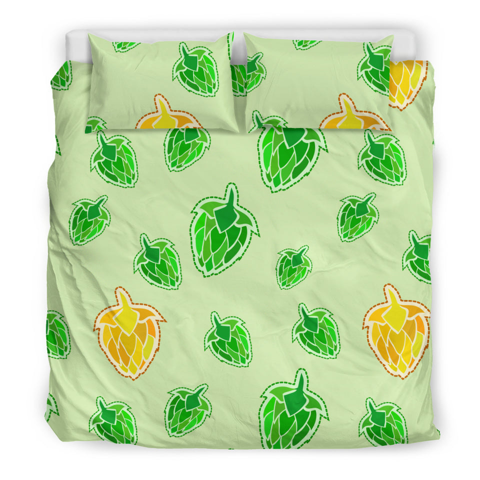 Hop Graphic Decorative Pattern Bedding Set