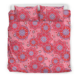 Indian Pnk Pattern Bedding Set