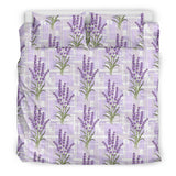 Lavender Pattern Theme Bedding Set