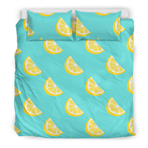 Lemon Theme Pattern Bedding Set