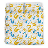 Saxophone Pattern Bedding Set