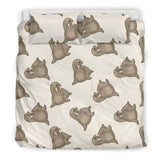 Sea Lion Pattern Bedding Set