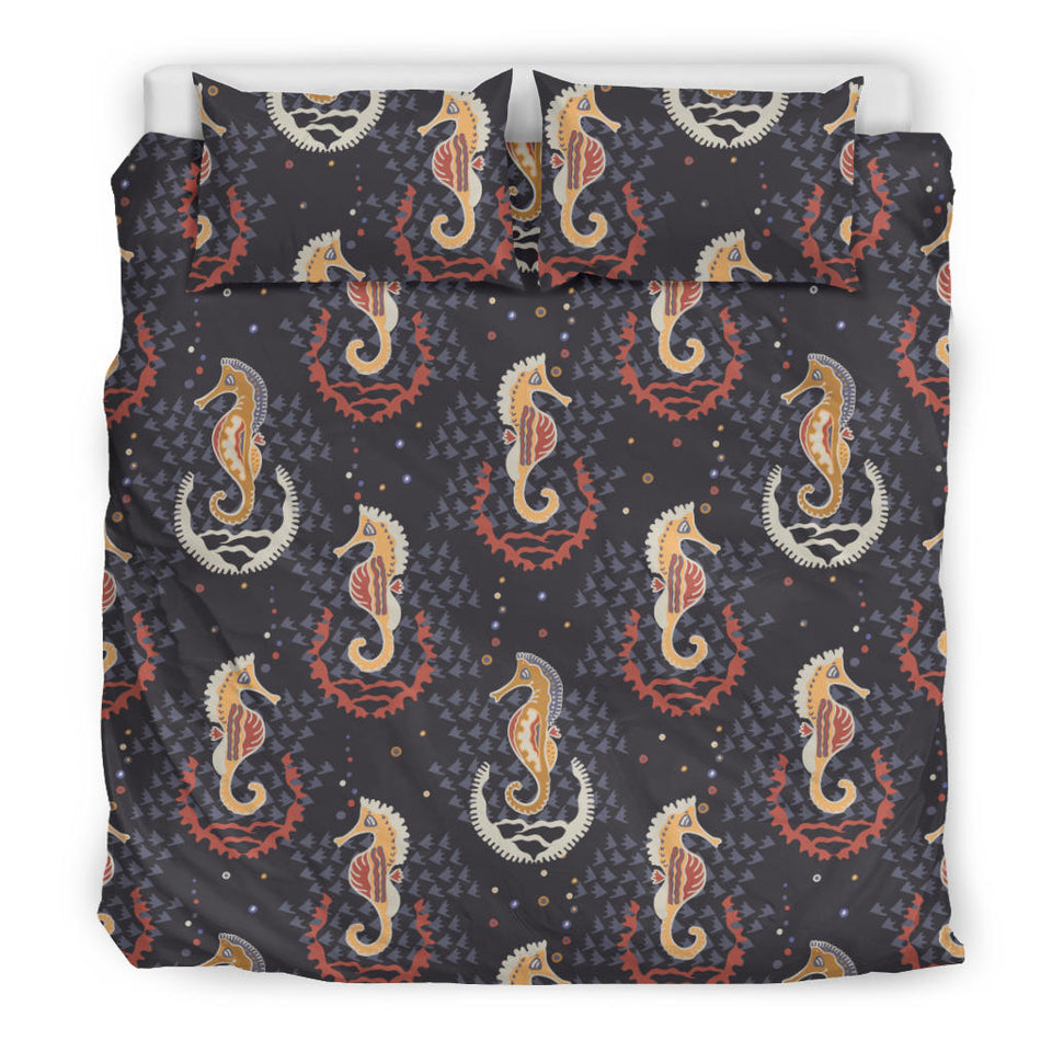 Seahorse Pattern Bedding Set