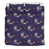Sleeping Sea Lion Pattern Bedding Set