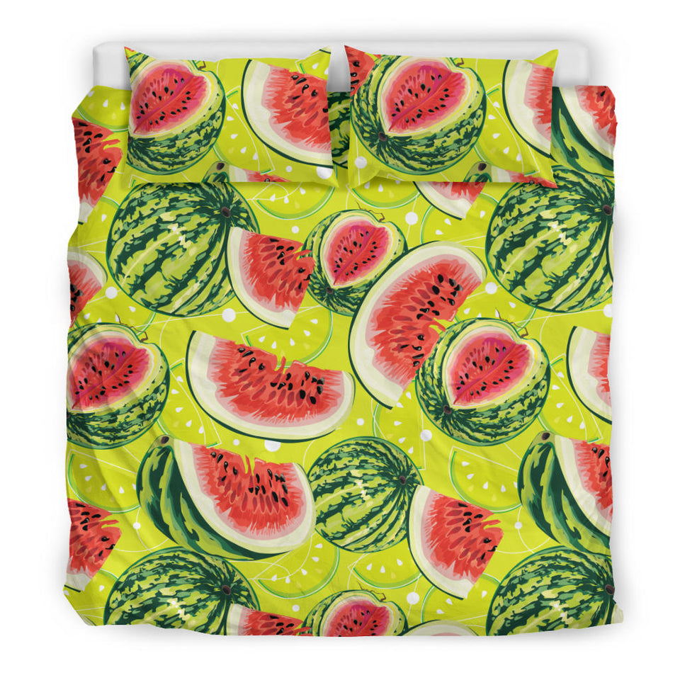 Watermelon Theme Pattern Bedding Set