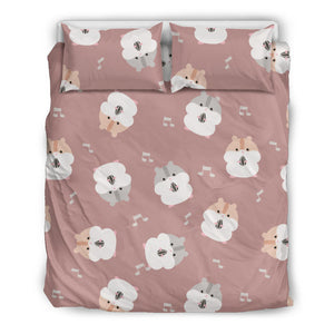 Fat Hamster Pattern Bedding Set