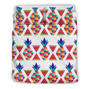 Geometric Pineapple Pattern Bedding Set