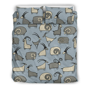 Goat Ram Pattern Bedding Set