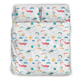 Helicopter Plane Pattern Bedding Set