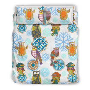 Owl Pattern Bedding Set